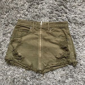 Carmar Army green skirt